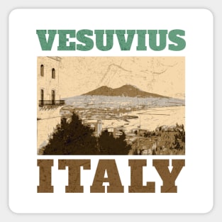 Vesuvius Italy Sticker